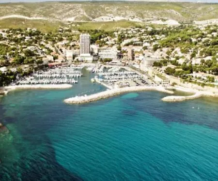 Grand Studio Terrasse De Standing, Pleine Vue Village Et Mer Carry-le-Rouet Exterior photo