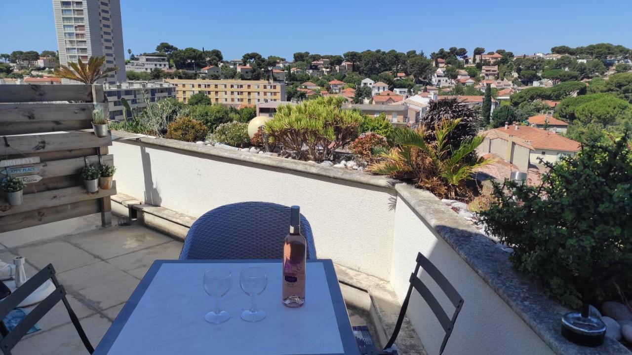Grand Terrasse De Standing, Pleine Vue Village Et * Carry-le-Rouet